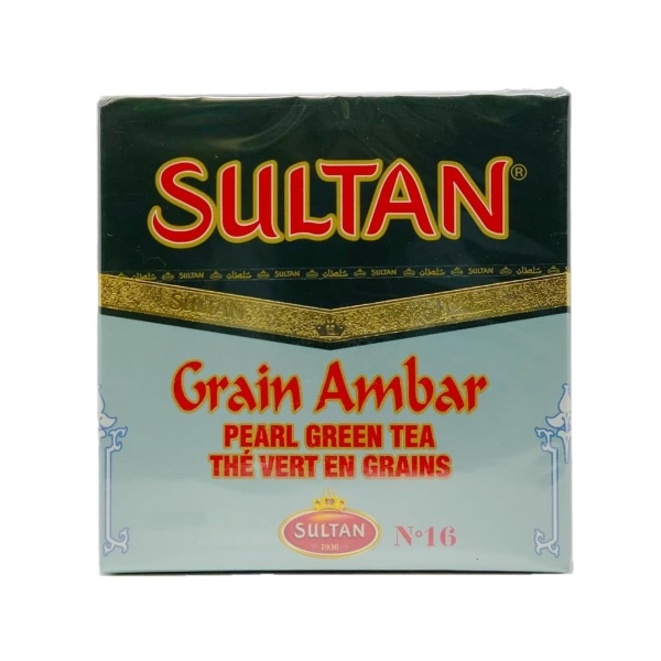 Sultan Moroccan Tea, Grain Ambar Pearl Green Tea, 200g